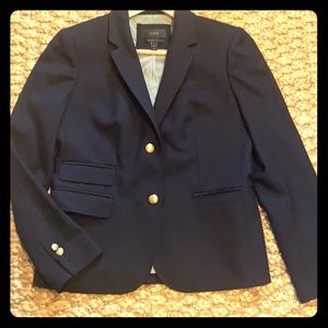 J. Crew School Boy navy blazer, size 6